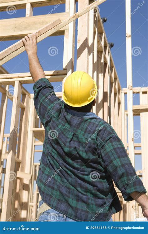 Man Working At Construction Site Royalty Free Stock Photos - Image ...