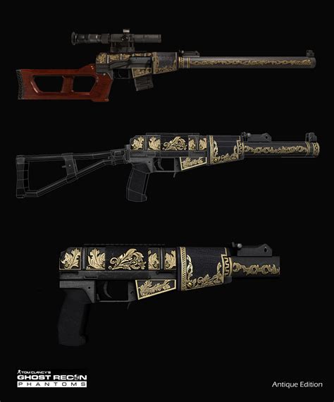 ArtStation - Antique Weapons - Ghost Recon Phantoms