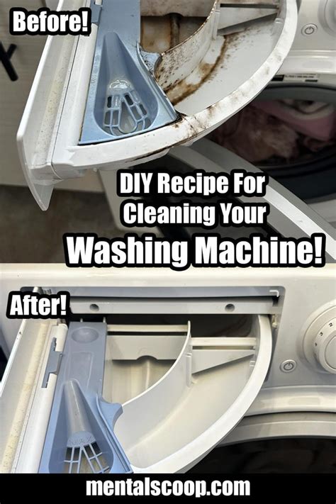 DIY Recipe For Cleaning Your Washing Machine! - Mental Scoop