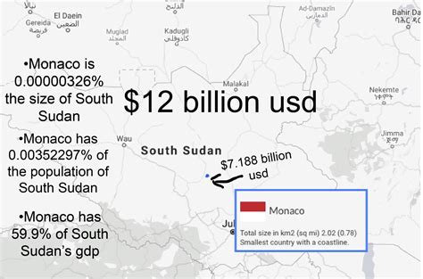 How rich Monaco is : r/geography