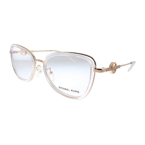 Michael Kors Florence MK 3042B Metal Womens Cat-Eye Eyeglasses Rose ...