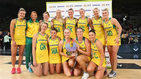 Diamonds claim 2018 Netball Quad Series title | Commonwealth Games ...