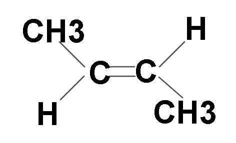 What will be the structural formula of But-2-ene?