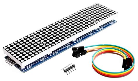 32x8 LED DOT MATRIX WITH MAX7219 USING ARDUINO - Leets academy