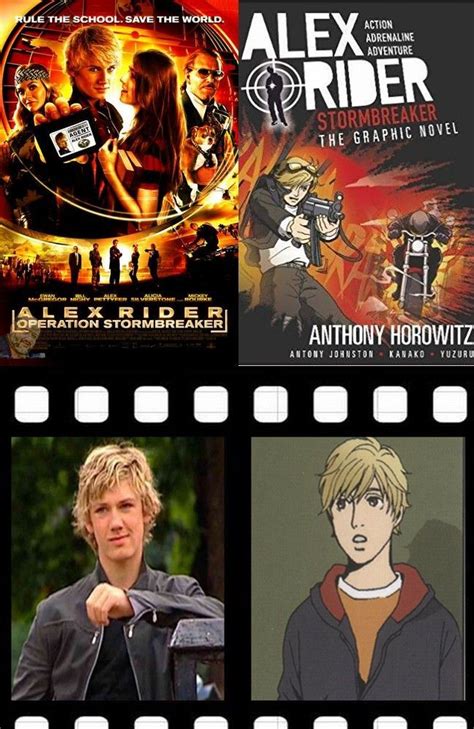 Alex Rider Operation Stormbreaker | Alex rider, Graphic novel, Rider