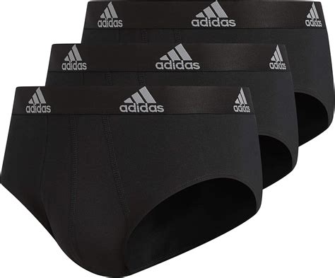 Amazon.com: adidas Men's Stretch Cotton Brief Underwear (3-Pack ...