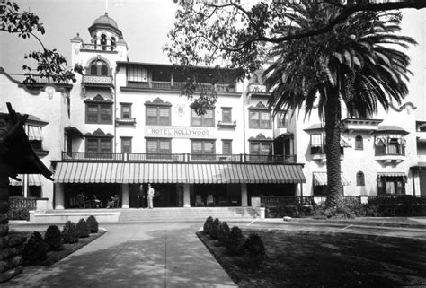 Exterior of the Hollywood Hotel Hollywood, Hollywood Blvd, Hollywood, undated