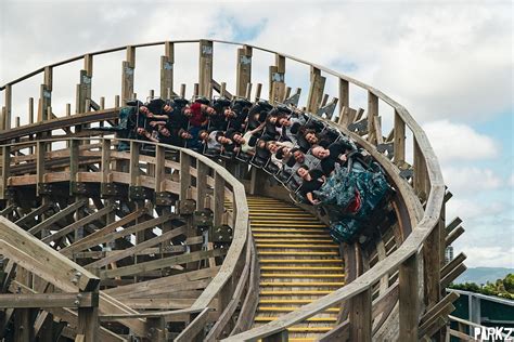 Great ride, great theming, confusing operations: Leviathan wooden roller coaster opens at Sea ...