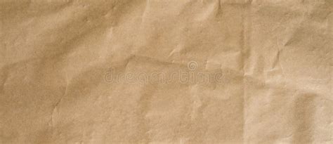 Crumpled Brown Paper Background and Texture with Copy Space Stock Image - Image of card ...