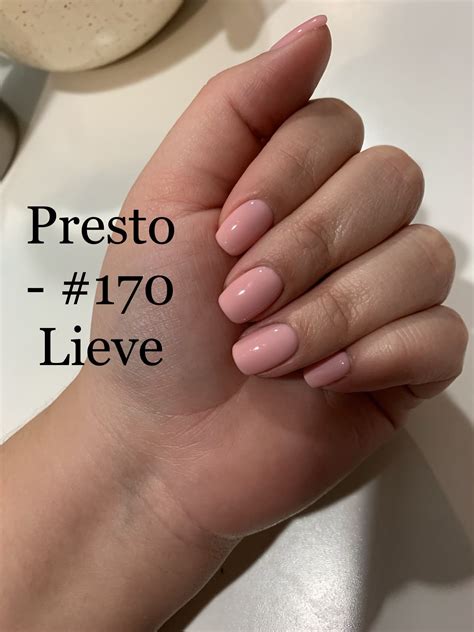 Presto Gel Nail - #170 Lieve (soft pink) | Gel nail colors, Gel nails ...