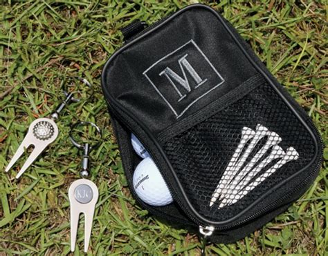 Monogrammed Golf Accessory Bag