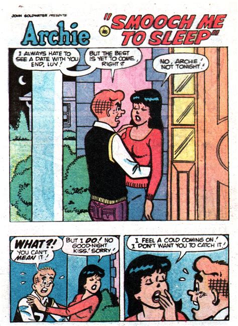 Archie And Betty Kissing