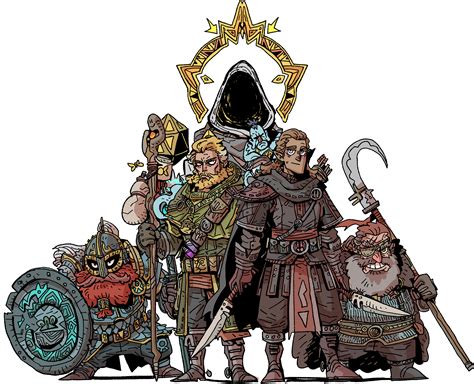 [OC] [ART] Dungeon Master and Heroes : r/DnD