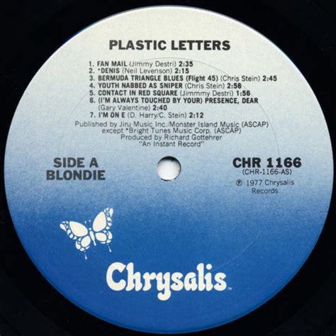 Blondie ‎– Plastic Letters (1978) Vinyl, LP, Album – Voluptuous Vinyl ...