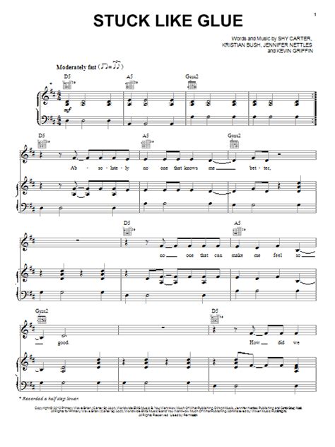 Stuck Like Glue | Sheet Music Direct