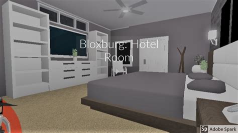 Bloxburg: Hotel Room - YouTube