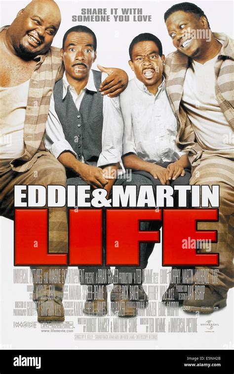 LIFE, U.S. poster, from left: Michael Taliferro, Eddie Murphy, Martin ...