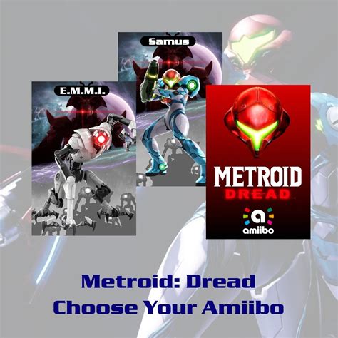 Metroid: Dread Amiibo Card