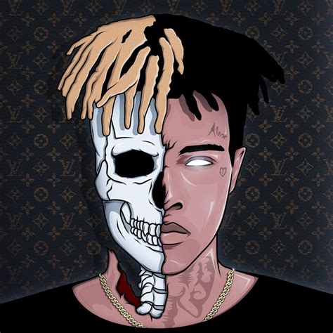 #XXXTENTACION #Arts | -A R T Ŕ ƚ Ł Ł- | Fond ecran, Dessin et Rappeur