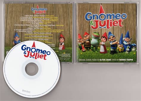 Damian Jones Sketch Blog: Gnomeo & Juliet - Soundtrack artwork