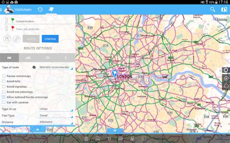 ViaMichelin Route planner,maps Android App - Free APK by Michelin