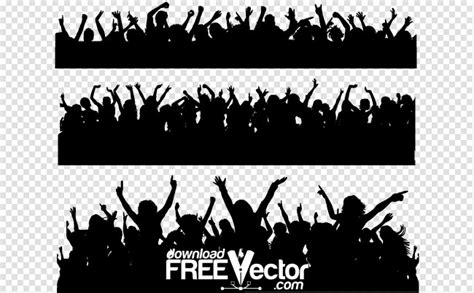 Audience Silhouette Vector at Vectorified.com | Collection of Audience ...