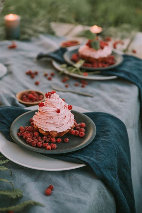 Food, Raspberry, Desert, Berries, Cake, Cream HD phone wallpaper | Pxfuel