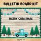 Christmas Tree Truck, winter December Bulletin Board Kit by BABYDELL ART