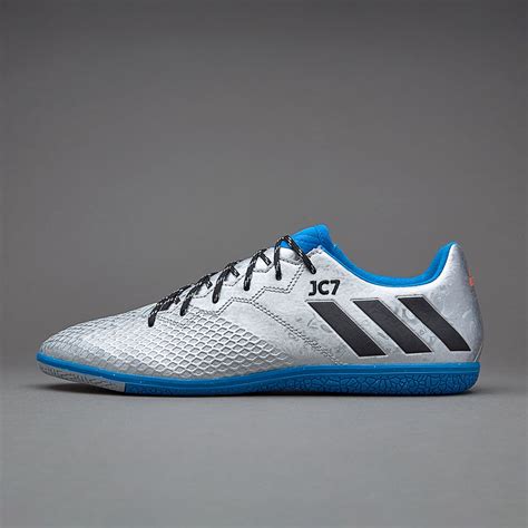 adidas Messi 16.3 IN - Mens Soccer Cleats - Indoor - Silver Metallic ...