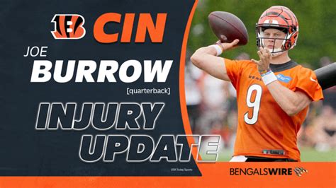 Cincinnati Bengals’ Joe Burrow to miss several weeks with injury