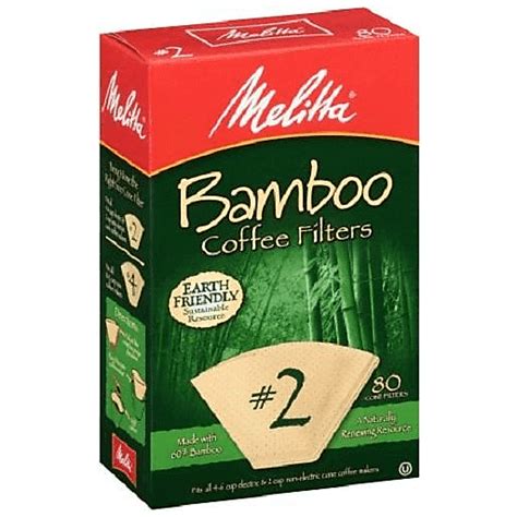 Melitta Coffee Filters, Bamboo, No. 2 | Filters | Reasor's