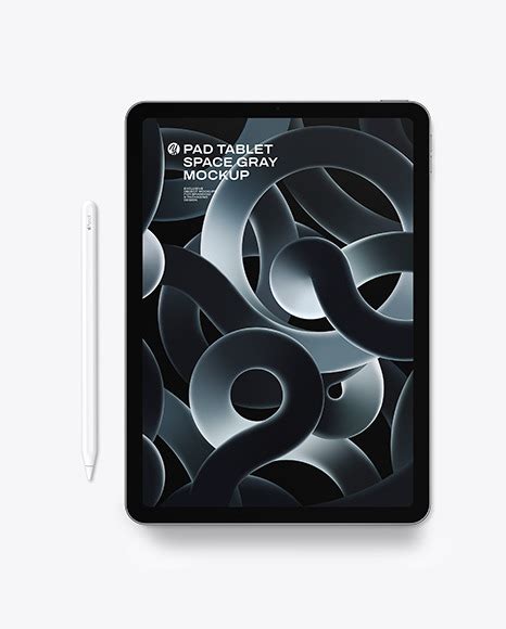 iPad Air 5 Space Gray - Free Download Images High Quality PNG, JPG - 109198