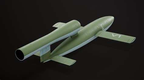 3D V-1 Flying Bomb Model - TurboSquid 1861788