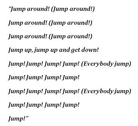 "Jump Around" by House of Pain - Song Meanings and Facts