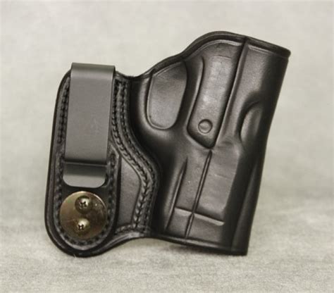 Ruger SR9C IWB Leather Holster - Black – ETW Holsters