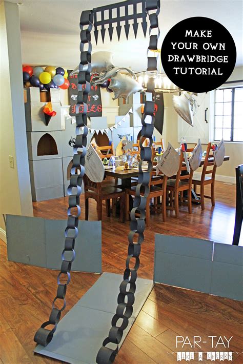 DIY Medieval Party Decorations - Party Like a Cherry