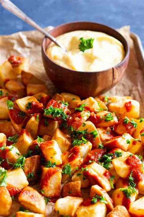 Easy Patatas Bravas Recipe (Video) • Unicorns in the Kitchen