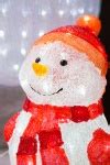 Smiling Snowman Profile Free Stock Photo - Public Domain Pictures