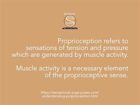 Understanding Proprioception