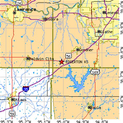 Edgerton, Kansas (KS) ~ population data, races, housing & economy