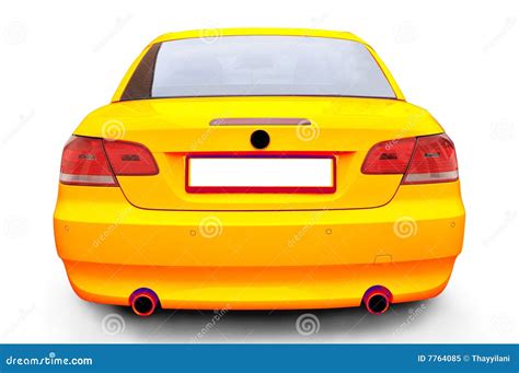 Yellow BMW 335i Convertible Car Royalty Free Stock Photo - Image: 7764085