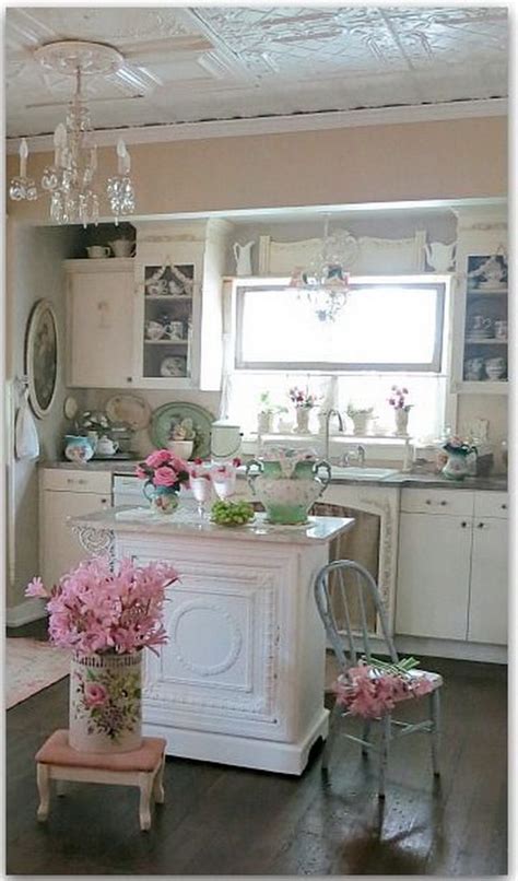 50 Sweet Shabby Chic Kitchen Ideas 2017