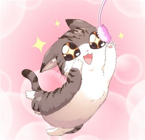 Pin de ella Harrison en nekos~•°♡ | Gatos kawaii, Gatos tiernos dibujos ...