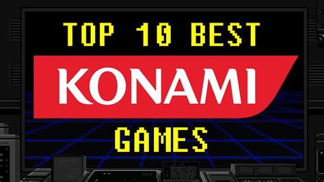 Top 10 Best Konami Games - YouTube