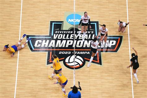 NCAA volleyball championship, semi's set attendance, resale records