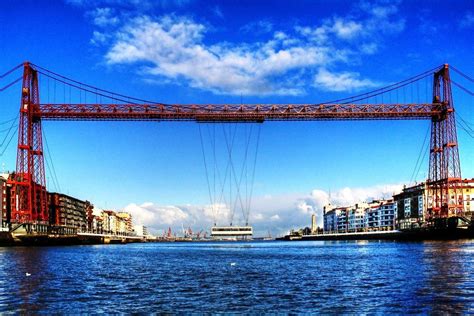 PUENTE COLGANTE QUE UNE PORTUGALETE CON LAS ARENAS - BIZKAIA | Bilbao ...