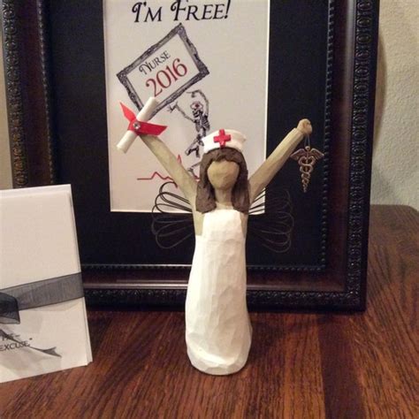 Nurse RN Graduation Gift Package Nurse Figurine by MusicLadyGifts