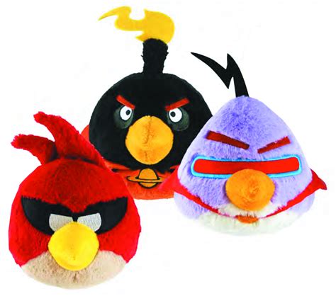 MAY121692 - ANGRY BIRDS SPACE 16-IN PURPLE BIRD PLUSH - Previews World