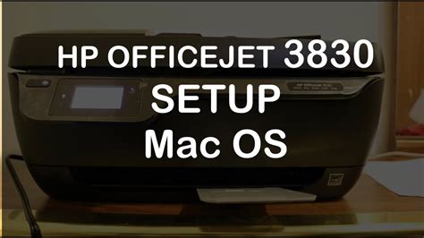 HP Officejet 3830 Setup Mac OS, review. - YouTube