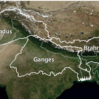 Ganga On Map Of India